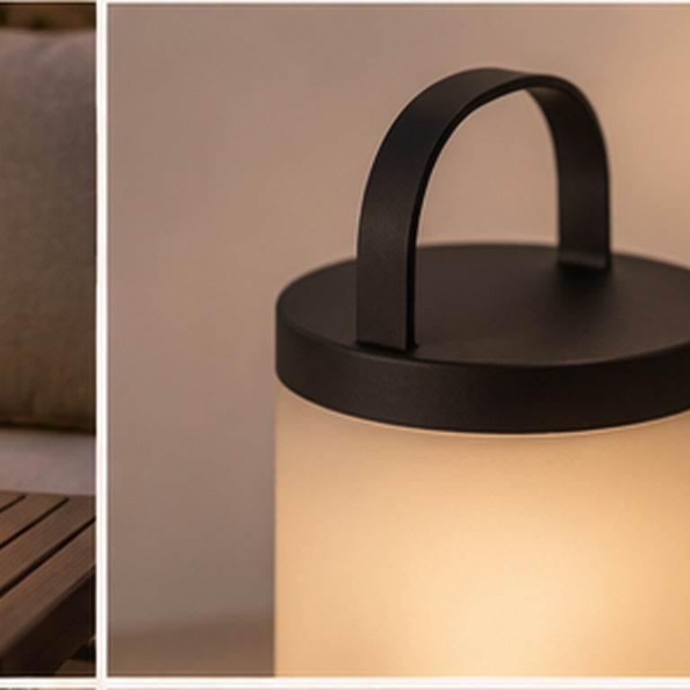 DEMO Lampion stołowy VELSE Glow Mini — lampion w strefie wypoczynku