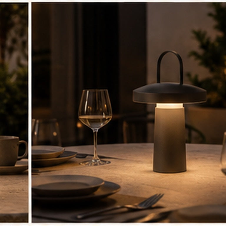 DEMO Lampa przenośna VELSE Glow — lampa przy sofie outdoor