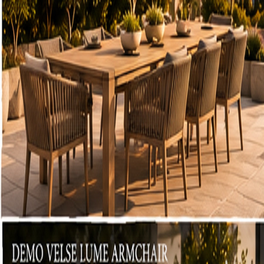 DEMO Stół ogrodowy VELSE Line — ujęcie 1
