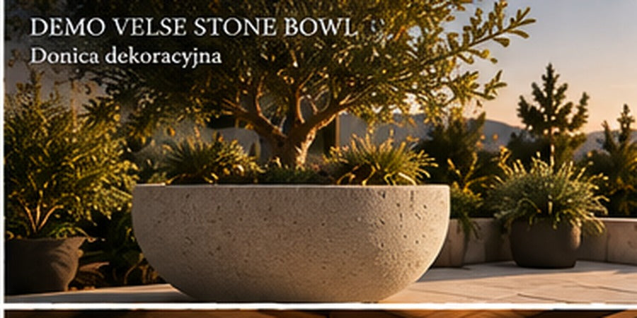 DEMO Donica niska VELSE Pebble Bowl — ujęcie 1