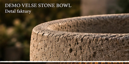 DEMO Donica niska VELSE Pebble Bowl — ujęcie 2