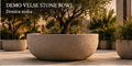 DEMO Donica dekoracyjna VELSE Stone Bowl — ujęcie 1
