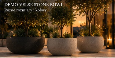 DEMO Donica dekoracyjna VELSE Stone Bowl — ujęcie 4