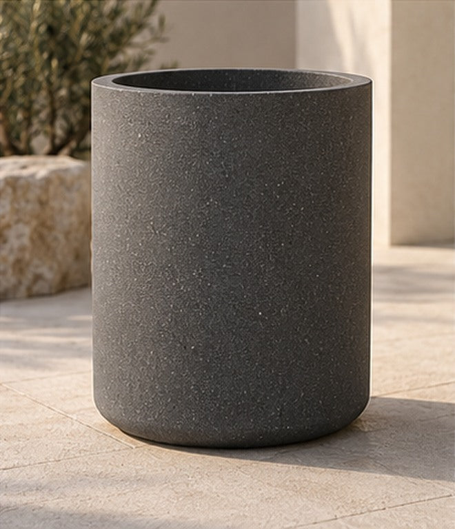 DEMO Donica VELSE Stone — L / Grafitowy; wizualizacja wariantu