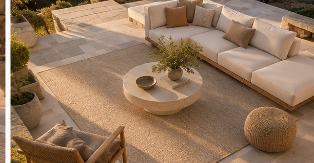 DEMO Dywan tarasowy VELSE Outdoor Round — perspektywa alternatywna